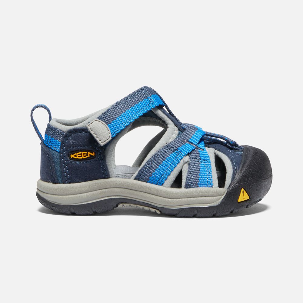 Sandalias Keen Mexico Azul Marino - Niños Venice H2 - BI9431658